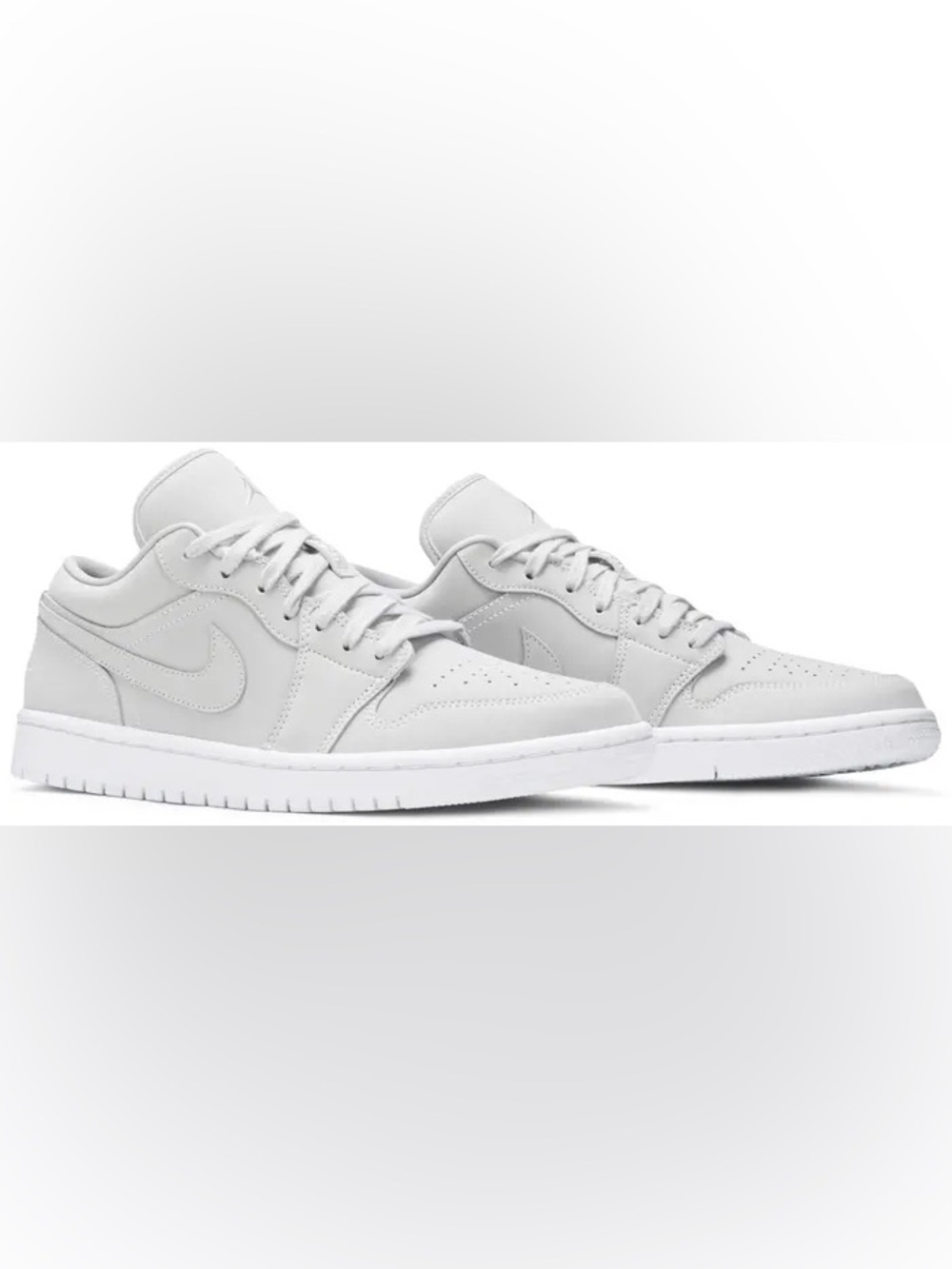 Nike Air Jordan 1 Low 'Grey Fog' Sneaker